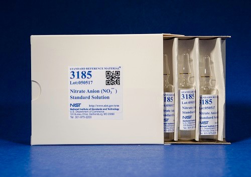 SRM 3185 硝酸根陰離子 (NO3–) 標(biāo)準(zhǔn)溶液