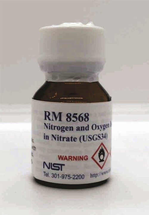RM 8568  硝酸鹽中的USGS 34氮氧同位素標準品