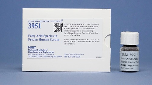 SRM 3951 冷凍人血清中的脂肪酸種類標準品