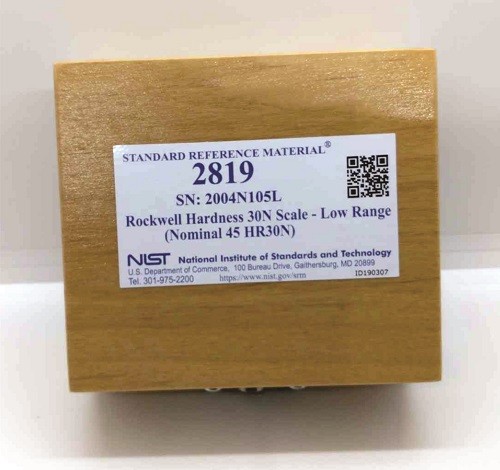 SRM 2819 洛氏硬度30N刻度-低量程(標(biāo)稱45 HR30N)