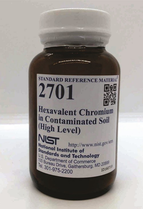 SRM 2701  受污染土壤中的六價鉻(高水平)標準品
