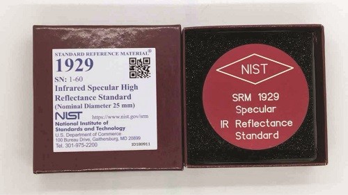 SRM 1929  紅外光譜高反射率標準(公稱直徑25毫米)